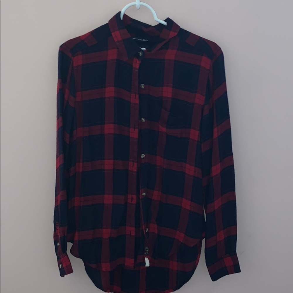 Plaid Button Up Shirt